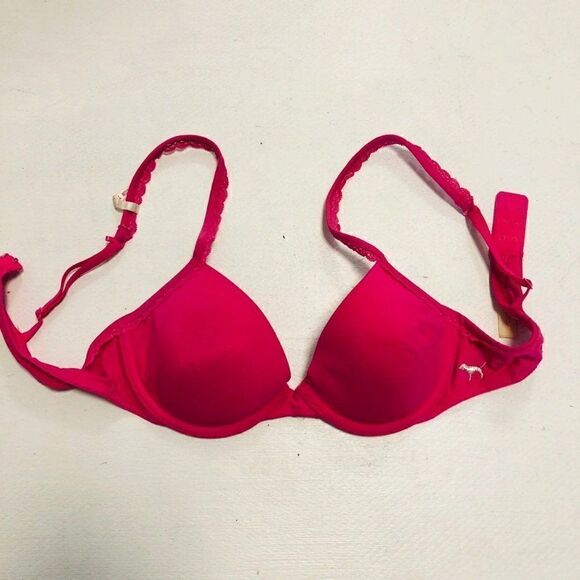 Victorias Secret Bra 34B T-shirt Demi P - Picture 1 of 3